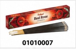 TULASI  AGARBATHI RED ROSE