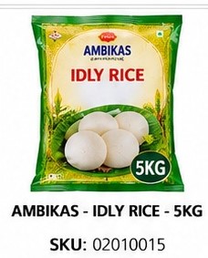 AMBIKAS  - IDLY RICE - 5KG