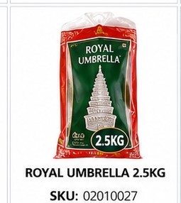 ROYAL UMBRELLA 2.5KG