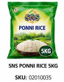 SNS PONNI RICE 5KG