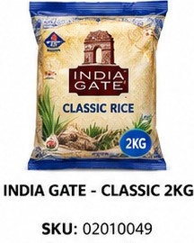 INDIA GATE - CLASSIC 2KG