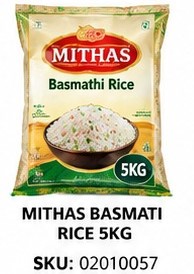 MITHAS BASMATI RICE 5KG
