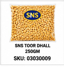 SNS TOOR DHALL 250gm