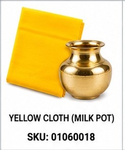 YELLOW CLOTH (MILK POT)