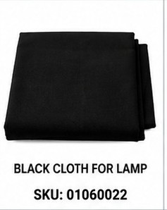 BLACK CLOTH FOR LAMP